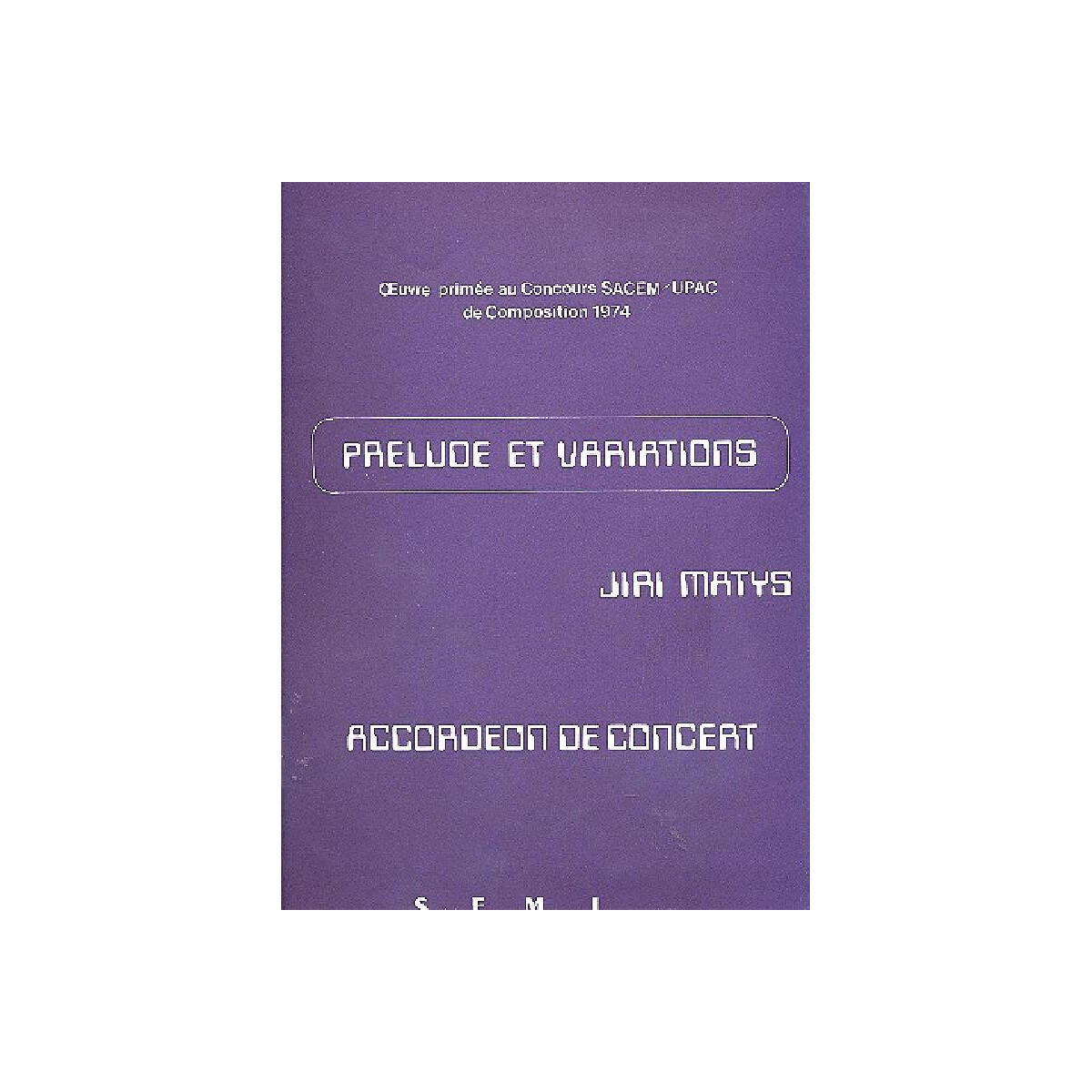 Prelude et Variations