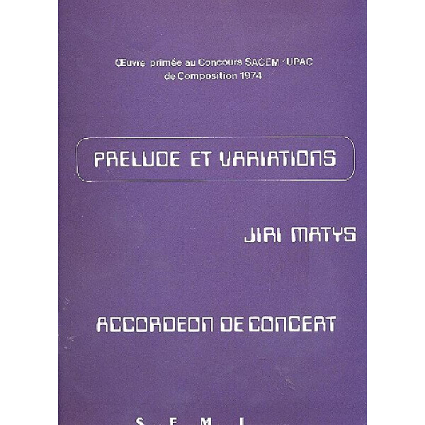 Prelude et Variations