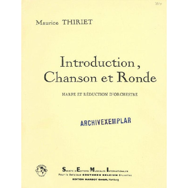 Introduction, chanson et ronde