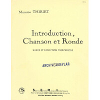 Introduction, chanson et ronde