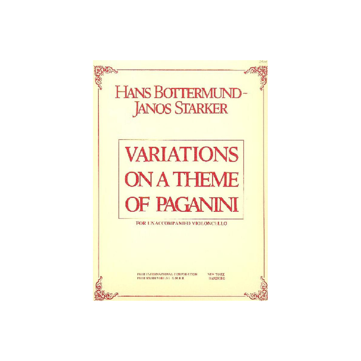 Variations on a theme of Paganini box