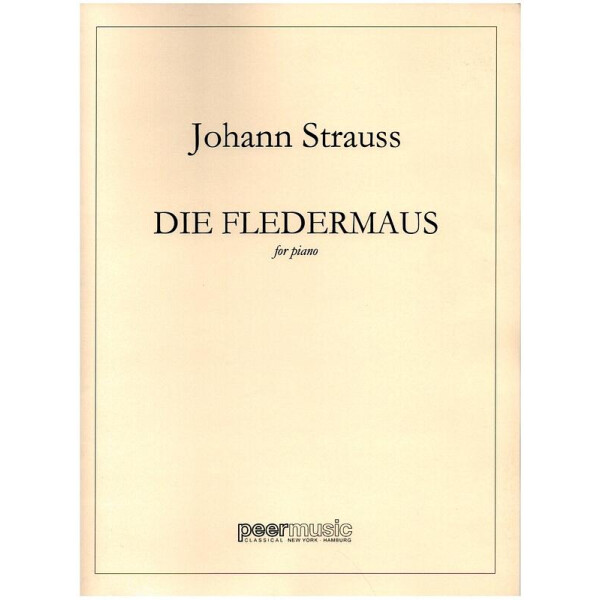 Konzertparaphrase über Die Fledermaus von Johann Strauss