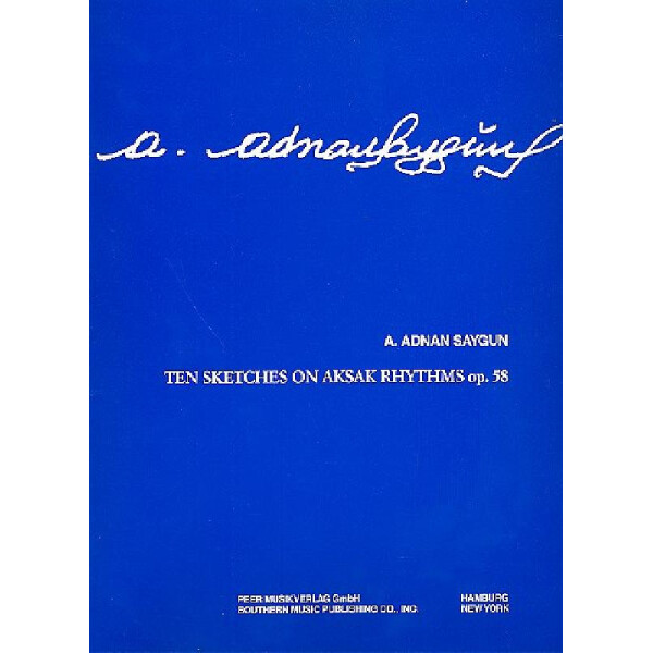 10 Sketches on Aksak Rhythms op.58