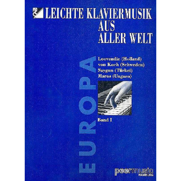 Leichte Klaviermusik aus aller Welt - Europa Band 1