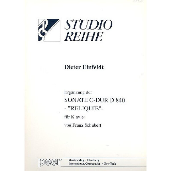 Ergänzung der Sonate C-Dur D840 von Franz Schubert
