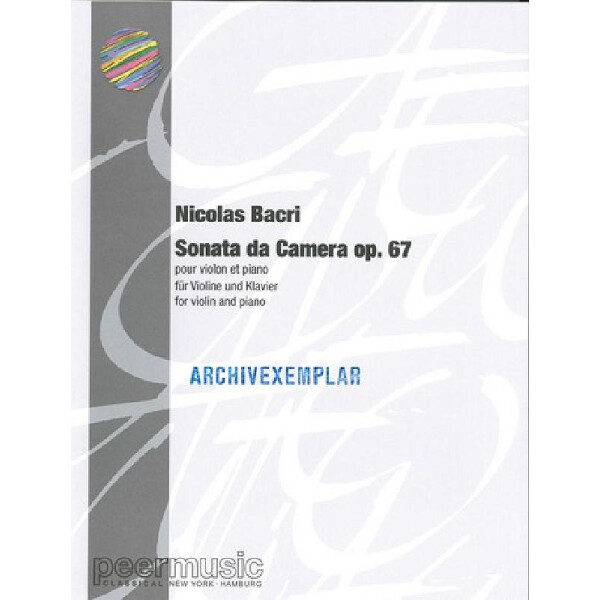Sonata da camera op.67
