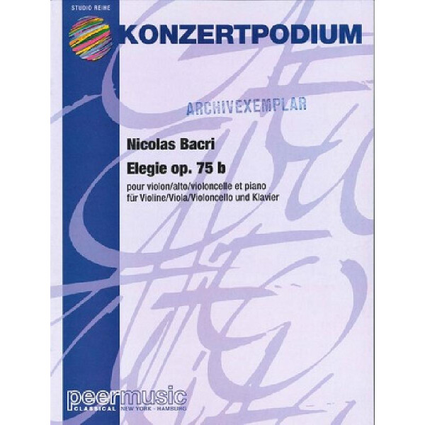Elegie op.75b