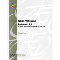 Kadenzen 1 und 2 zu den Cellokonzerten Nr.1 und 2 von J. Haydn