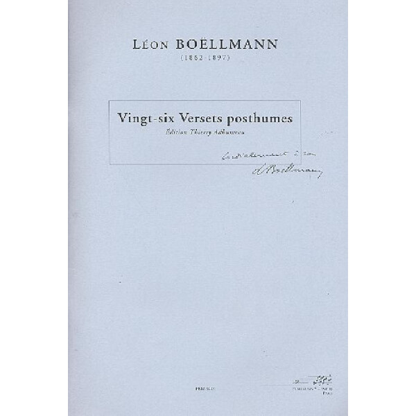 26 versets posthumes