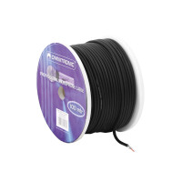 Omnitronic Mikrofonkabel 2x0,22 100m sw