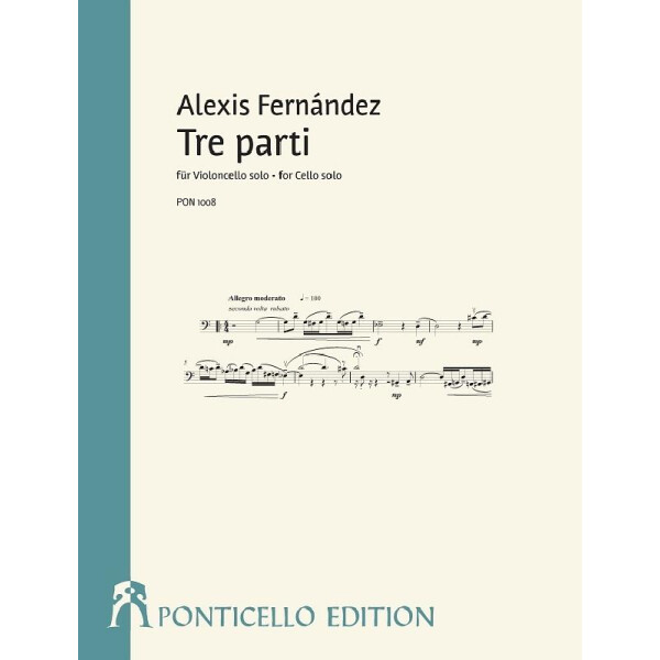 Tre parti für Violoncello