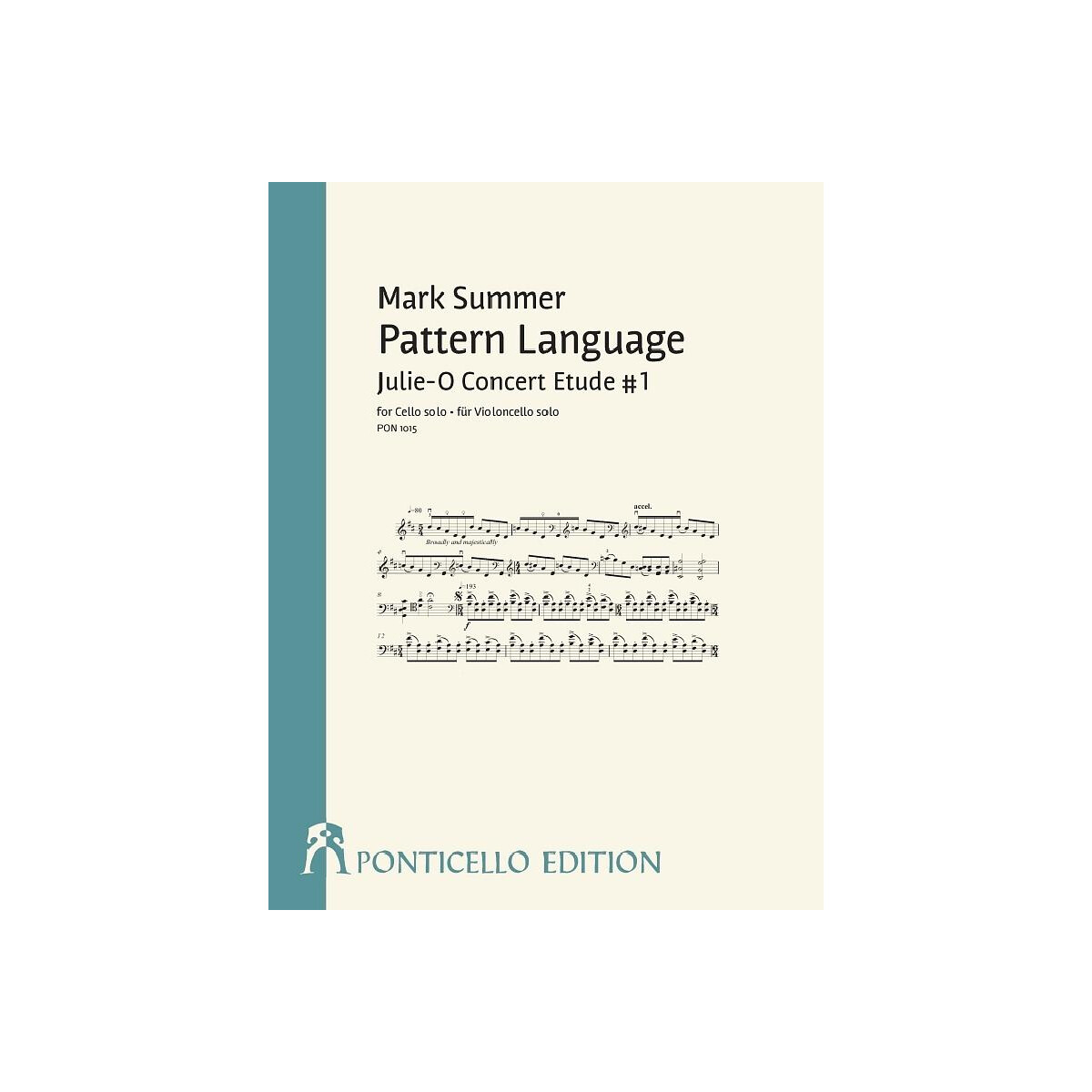 Pattern Language - Julie-O Concert Etude box