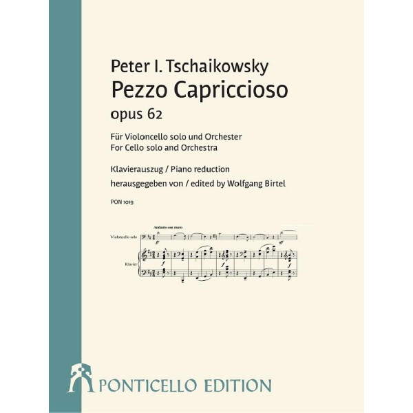 Pezzo capriccioso op.62 für Violoncello und Orchester