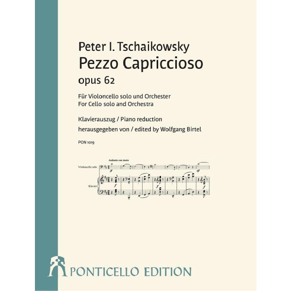 Pezzo capriccioso op.62 für Violoncello und Orchester