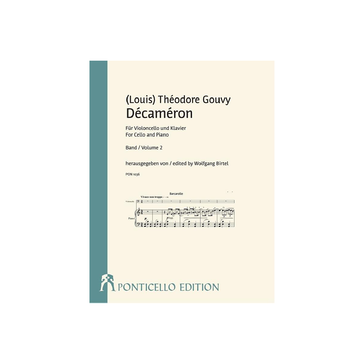 Décameron op.28 Band 2 (Nr.6-10) box