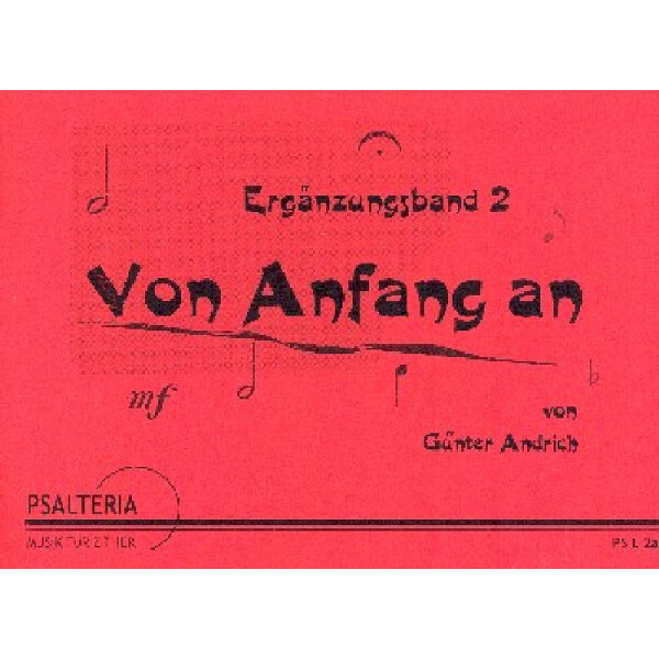 Von Anfang an Band 2 - Ergänzungsband