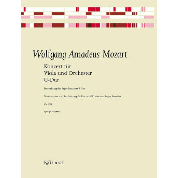 Konzert B-Dur KV191 für Fagott und Orchester