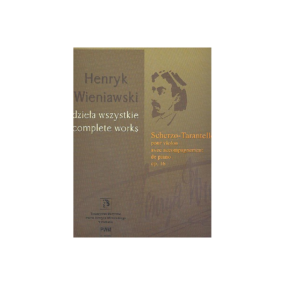 Scherzo-Tarantelle op.16 for violin box