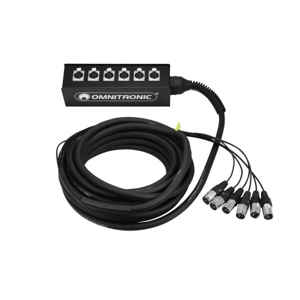 Omnitronic Multicore Stagebox 6IN 10m