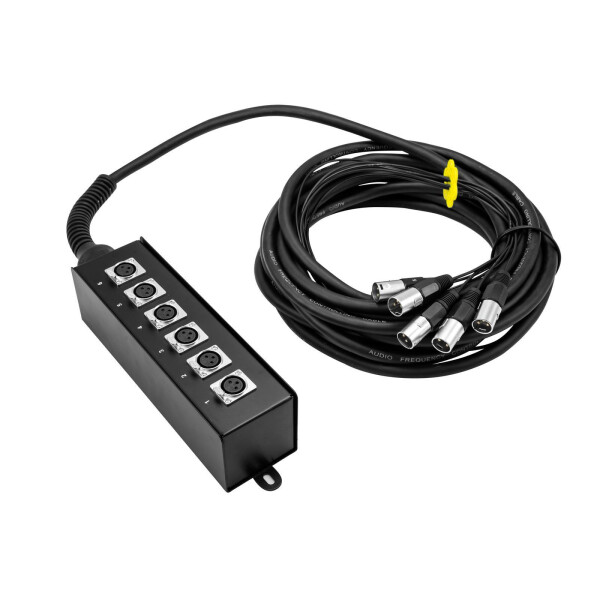 Omnitronic Multicore Stagebox MUS-610 6IN 10m