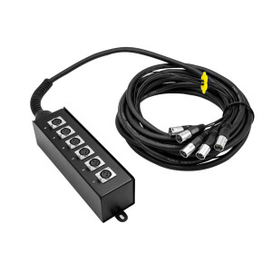 Omnitronic Multicore Stagebox MUS-610 6IN 10m
