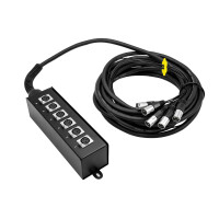 Omnitronic Multicore Stagebox MUS-610 6IN 10m
