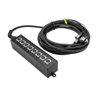 Omnitronic Multicore Stagebox MUS-810 8IN 10m