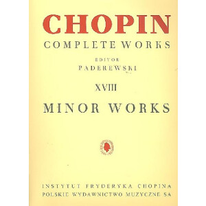 Minor Works for piano