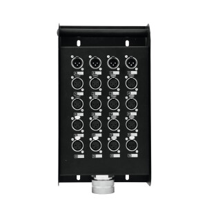 Omnitronic Stagebox 16IN/4OUT XLR/XLR unverkabelt
