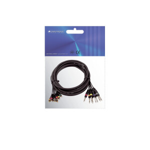 Omnitronic Snake-Kabel 8xCinch/8xKlinke mono 15m