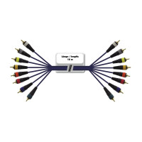 Omnitronic Snake-Kabel 8xCinch/8xCinch 15m