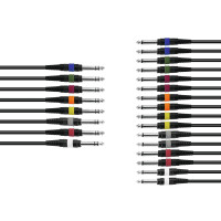 Omnitronic Snake-Kabel 8xKlinke/16xKlinke mono 15m