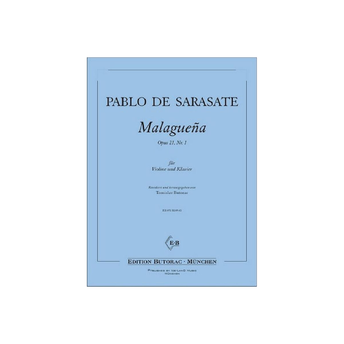 Malaguena op.21,1 für Violine und Klavier