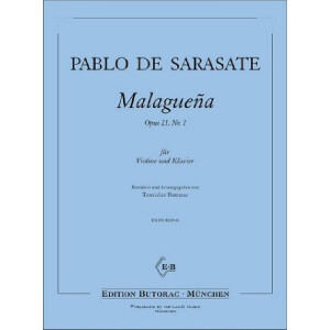 Malaguena op.21,1 für Violine und Klavier