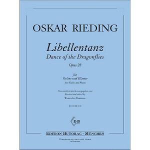Libellentanz op.20 für Violine und Klavier