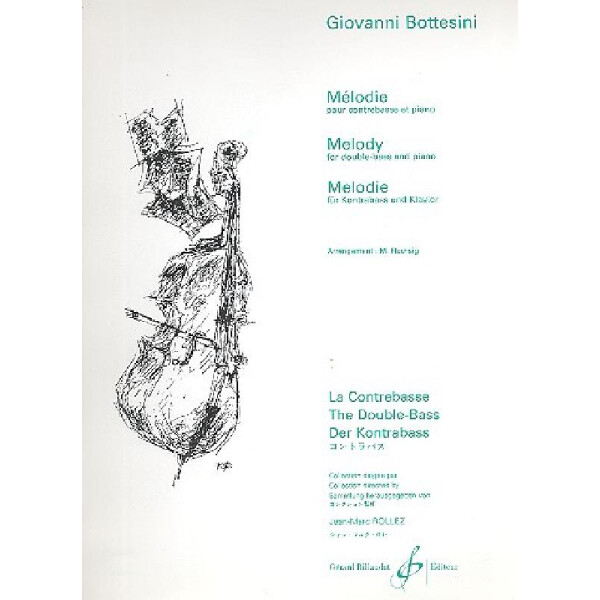Mélodie pour contrebasse et piano