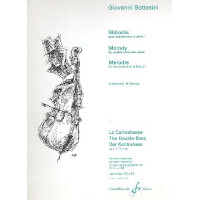 Mélodie pour contrebasse et piano