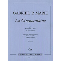 La cinquantaine für Violine und Klavier