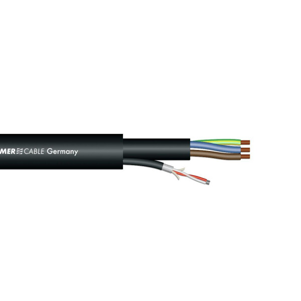 Sommer Cable Kombikabel 1x2x0,25+3G1,5 SC-Monolith Power DMX 100m