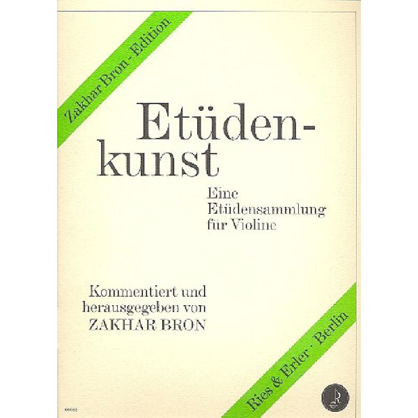 Etüdenkunst Eine Etüdensammlung