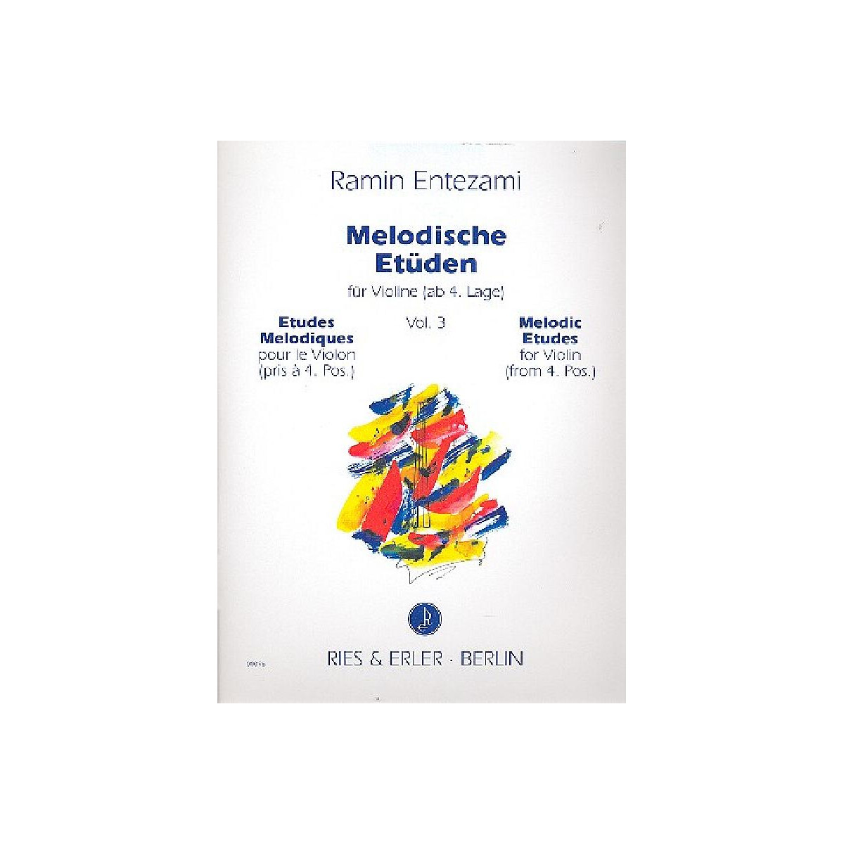 Melodische Etüden Band 3 box