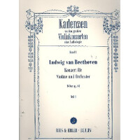 Kadenzen zu den großen Violinekonzerten