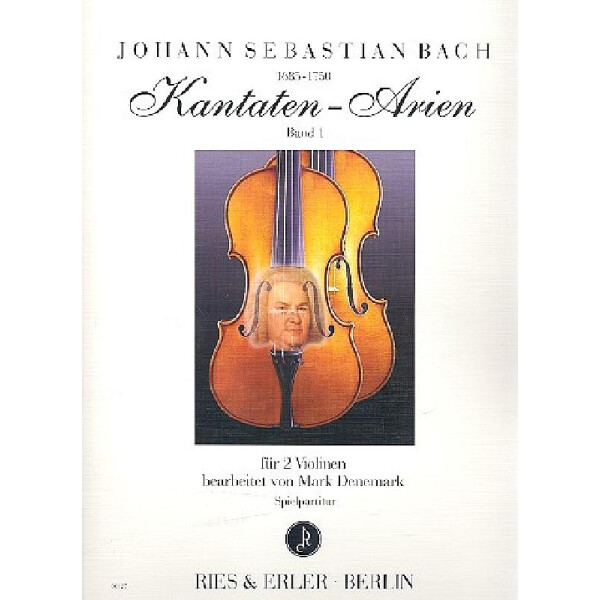 Kantaten-Arien Band 1 für 2 Violinen