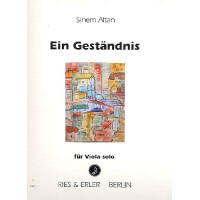 Ein Geständnis