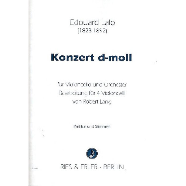 Konzert d-Moll für Violoncello und Orchester