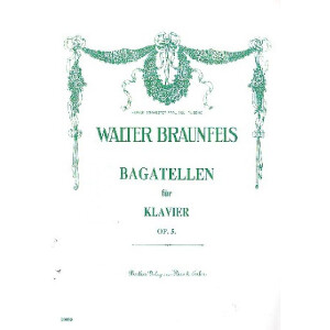 Bagatellen op.5 f&uuml;r Klavier