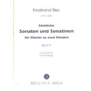 S&auml;mtliche Sonaten und Sonatinen Band 3