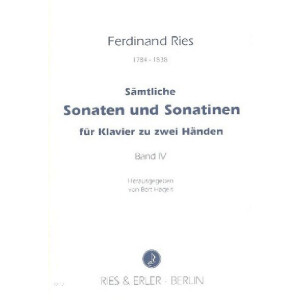 S&auml;mtliche Sonaten und Sonatinen Band 4