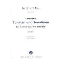 Sämtliche Sonaten und Sonatinen Band 4