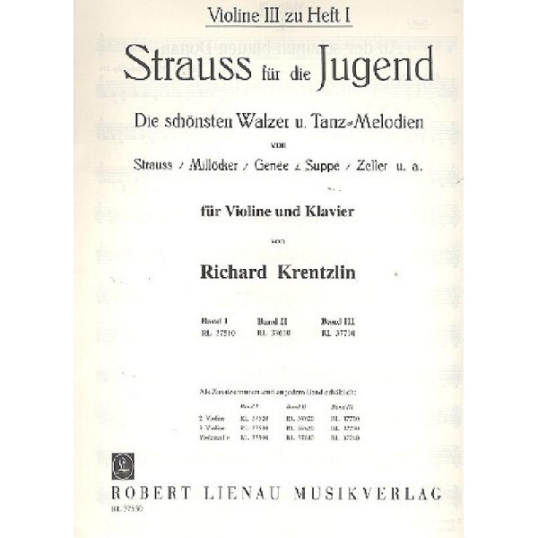 Strauss für die Jugend Band 1
